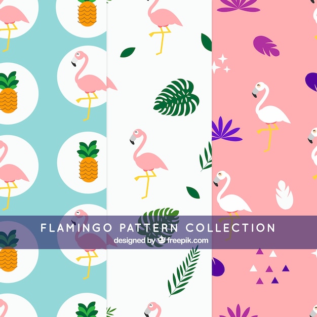 Free vector flamenco summer pattern