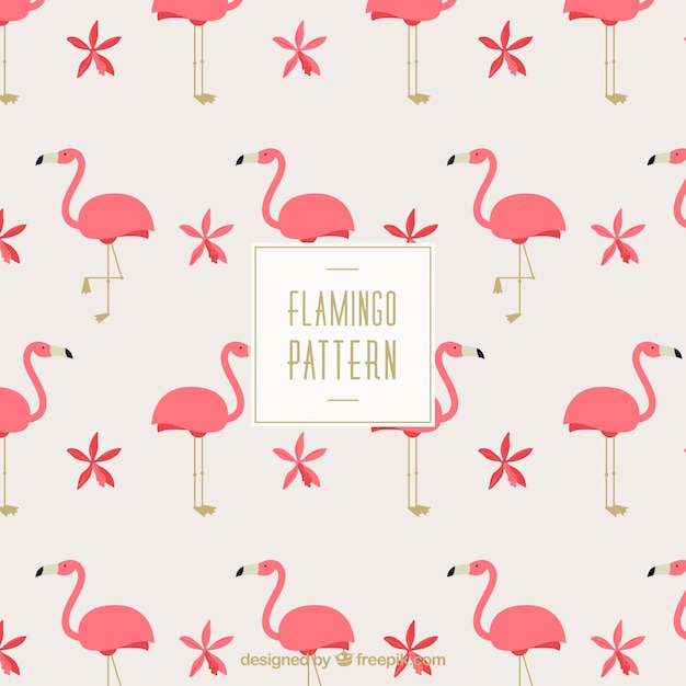 Free vector flamenco summer pattern