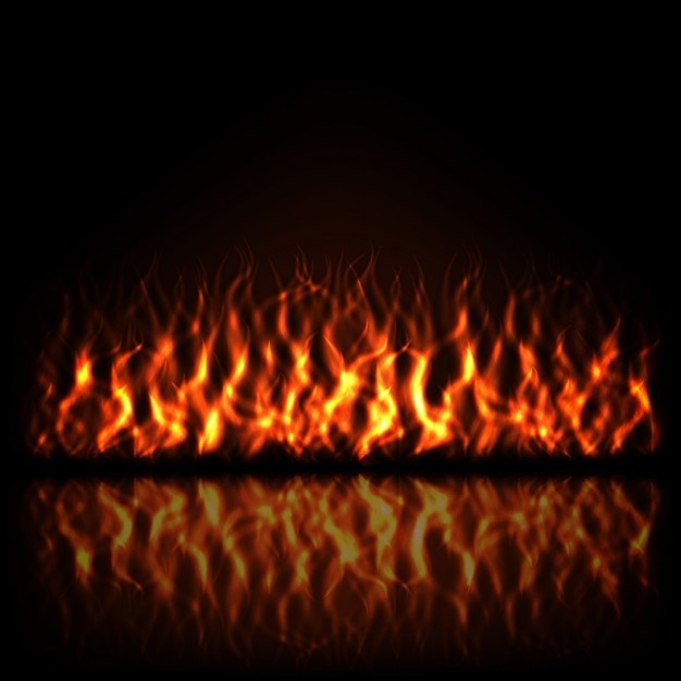 Flames background