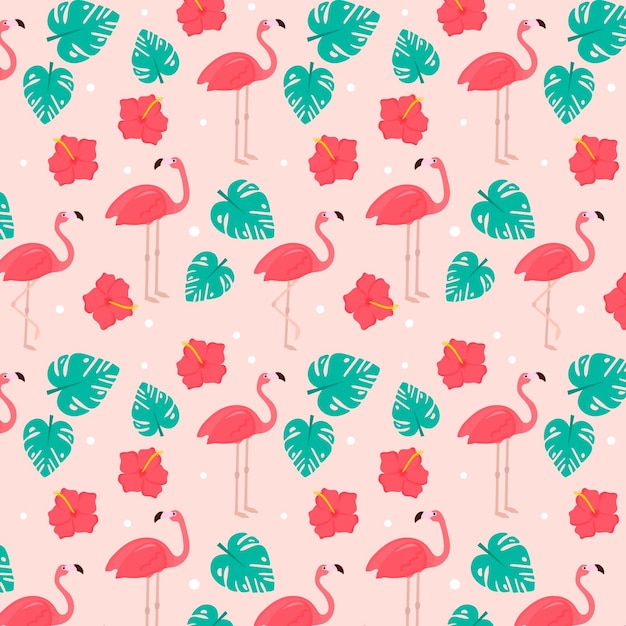 Flamingo pattern collection