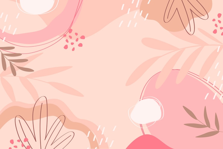 Free Vector flat abstract doodle background