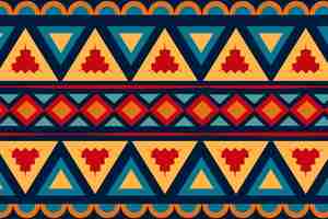 Free vector flat african pattern design