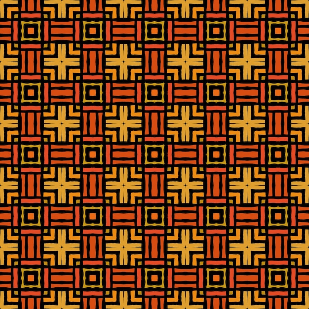 Flat african pattern design