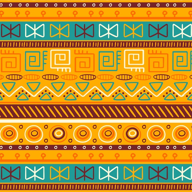 플랫 아프리카 패턴