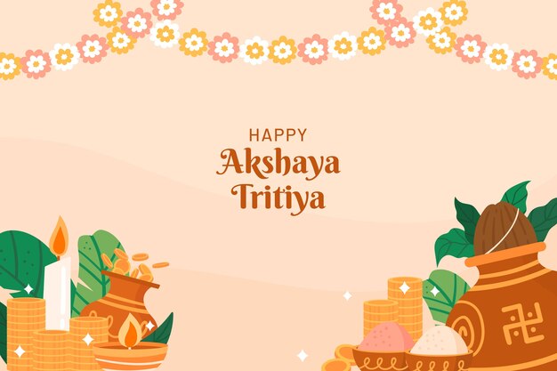 플랫 akshaya tritiya 배경