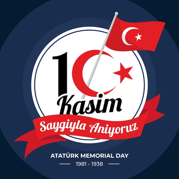 Flat atatürk memorial day