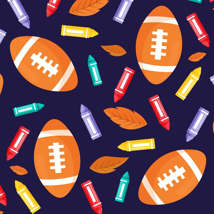 Free Vector flat back to school pattern design