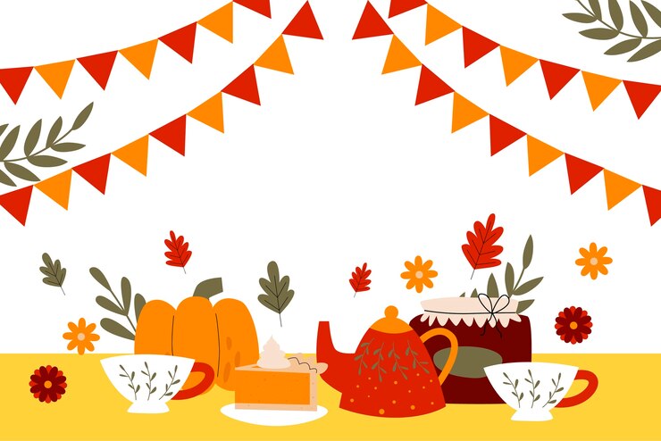 Free Vector flat background for autumn