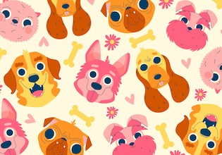 Dog vectors