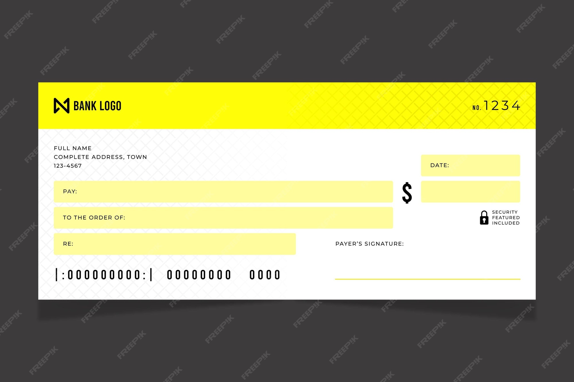 Blank Check Template Images  Free Vectors, Stock Photos & PSD With Editable Blank Check Template