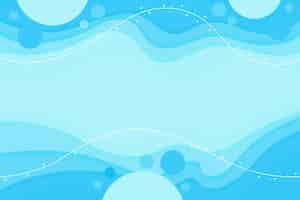 Free vector flat blue abstract background