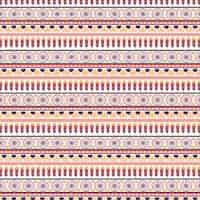 Free vector flat boho pattern design