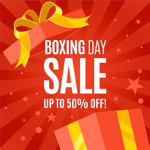 Flat boxing day sale