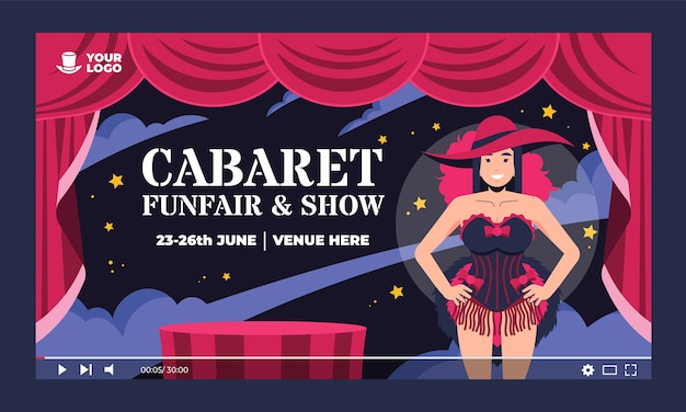 Miniatura di youtube del cabaret piatto