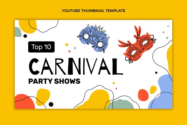 Миниатюра плоского карнавала на YouTube