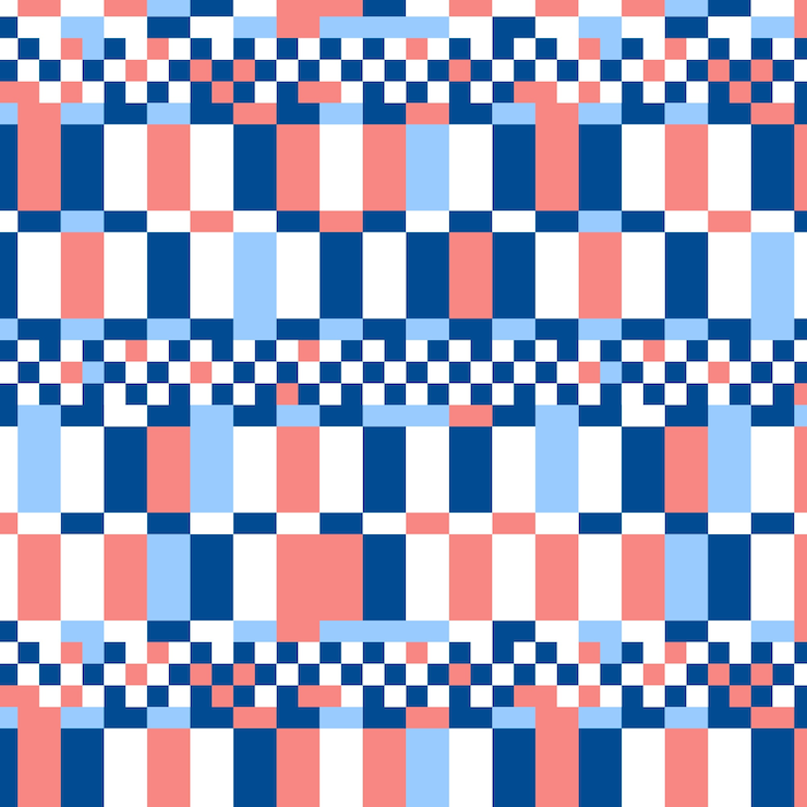 Free Vector flat checkerboard pattern