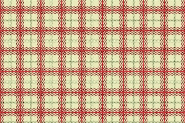 Flat christmas plaid pattern design