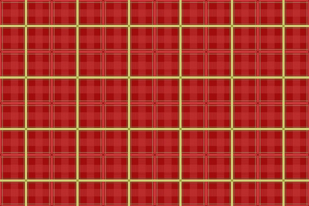 Flat christmas plaid pattern design