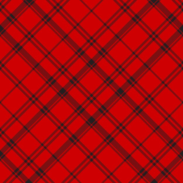 Flat christmas plaid pattern design