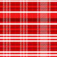 Free vector flat christmas plaid pattern design