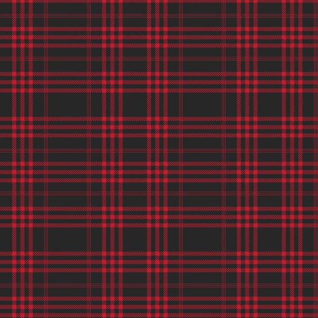 Flat christmas plaid pattern design