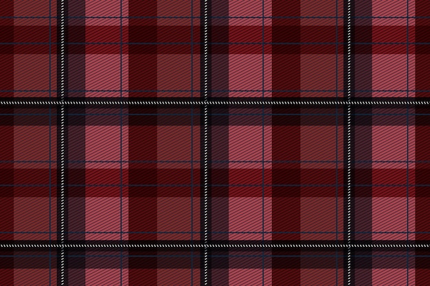 Free vector flat christmas plaid pattern design