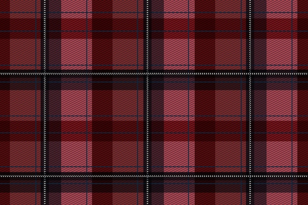 Free Vector flat christmas plaid pattern design