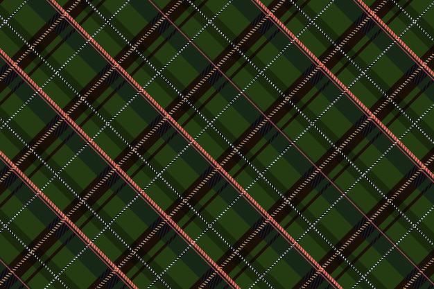 Free vector flat christmas plaid pattern design