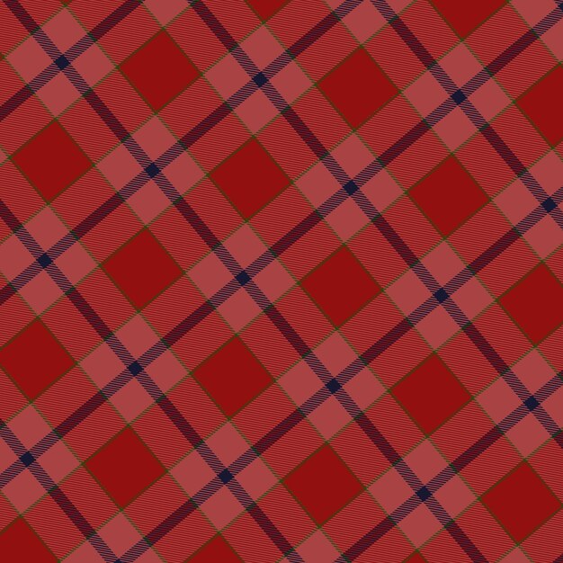 Flat christmas plaid pattern design