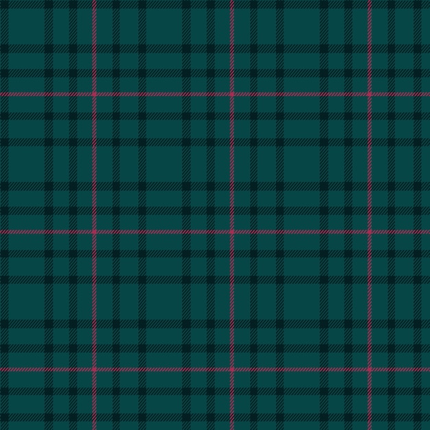 Flat christmas plaid pattern design