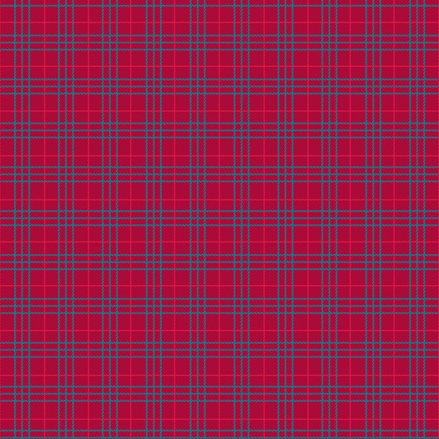 Flat christmas plaid pattern design