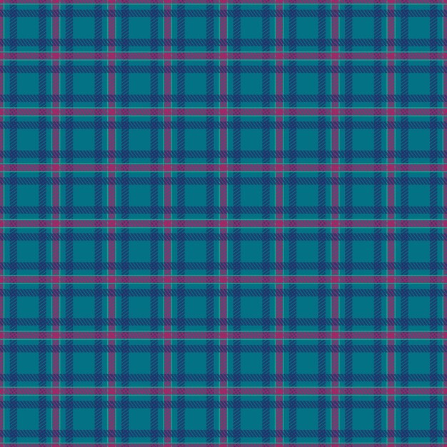 Flat christmas plaid pattern design