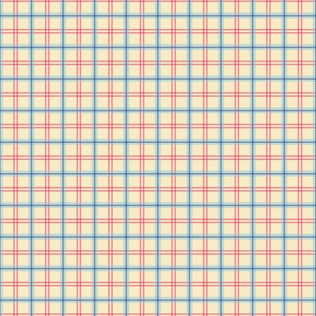 Flat christmas plaid pattern design