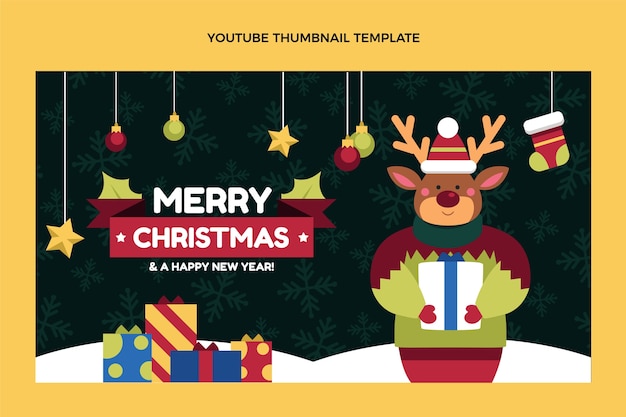 フラットクリスマスyoutubeサムネイル