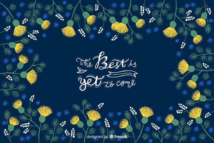 Free Vector flat colorful flowers and leaves background