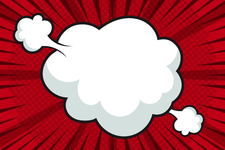 Free Vector flat comic style wallpaper