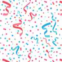 Free vector flat confetti background