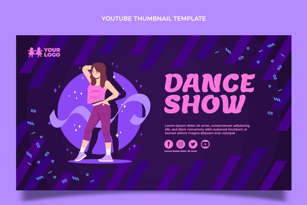 Miniatura di youtube dello spettacolo di danza piatta