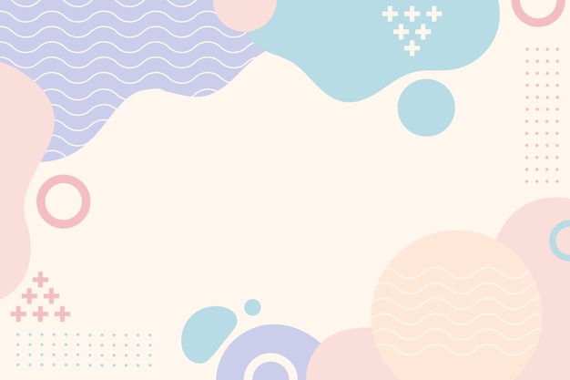 Free vector flat design abstract background