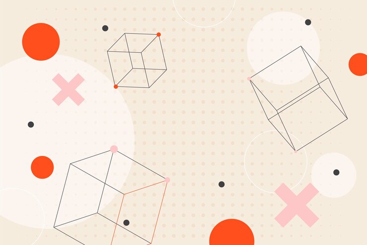 무료 Vector 추상적 인 배경의 평면 디자인