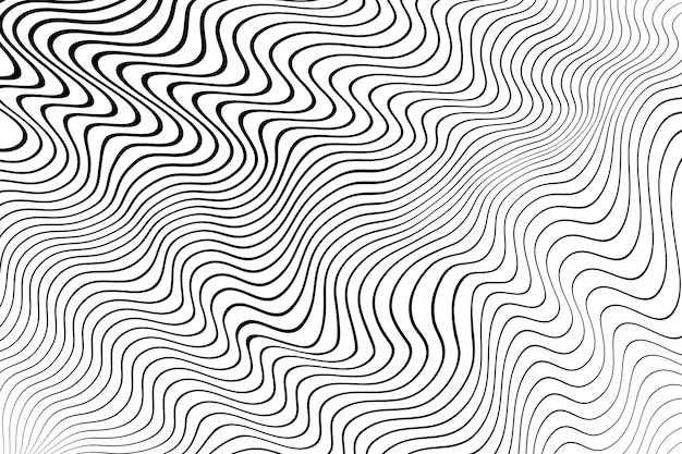 Flat design abstract outline background