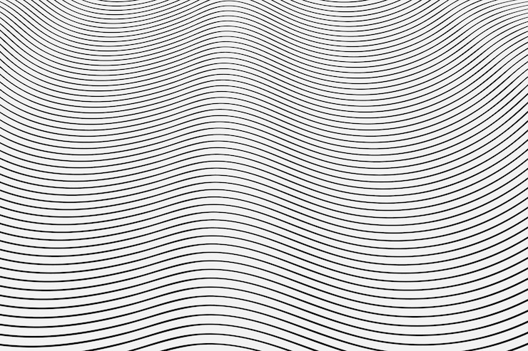 Free Vector flat design abstract outline background