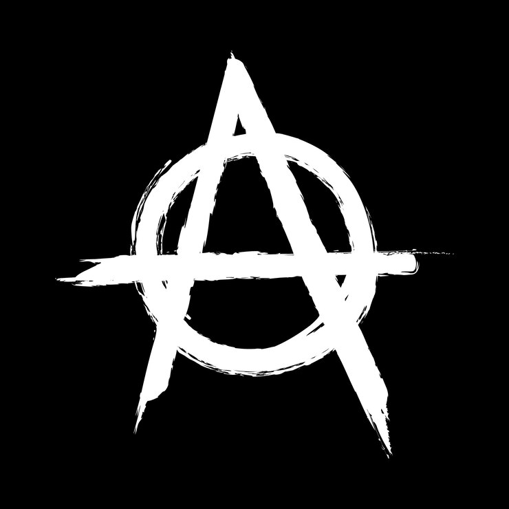 मुफ़्त वेक्टर flat design anarchy symbol