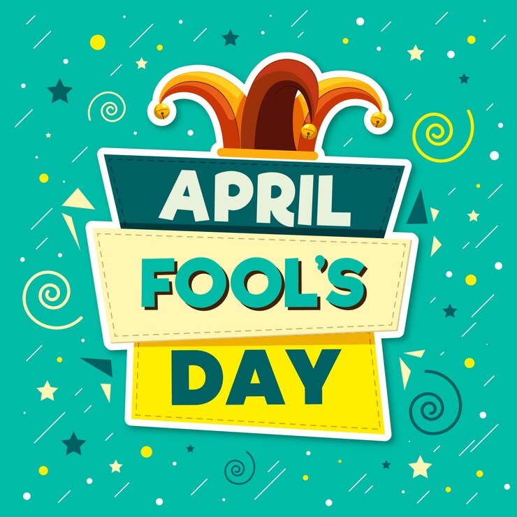 मुफ़्त वेक्टर flat design april fools day concept