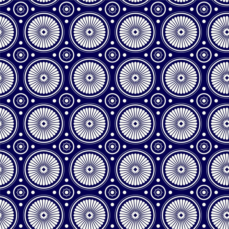 Free Vector flat design arabesque pattern