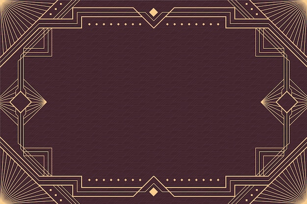 Flat Design Art Deco Background: A Stunning and Elegant Wallpaper for Your Designs