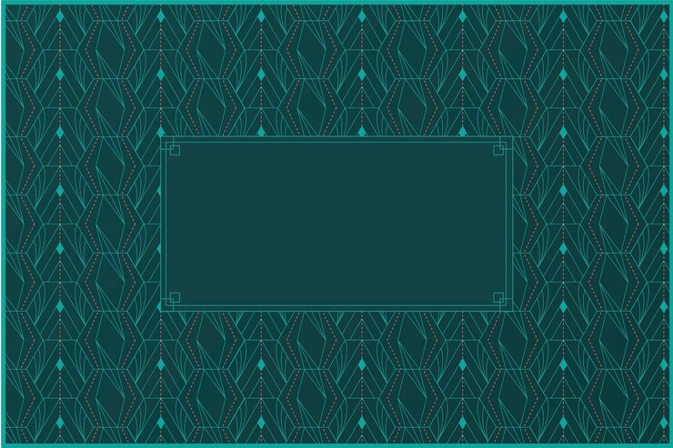 Free Vector flat design art deco background