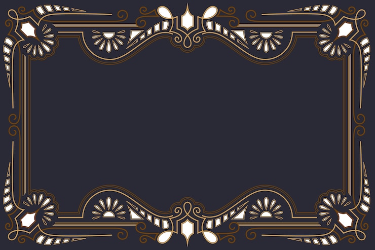 Free Vector flat design art deco background