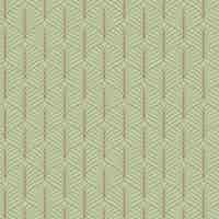 Free vector flat design art deco golden details pattern