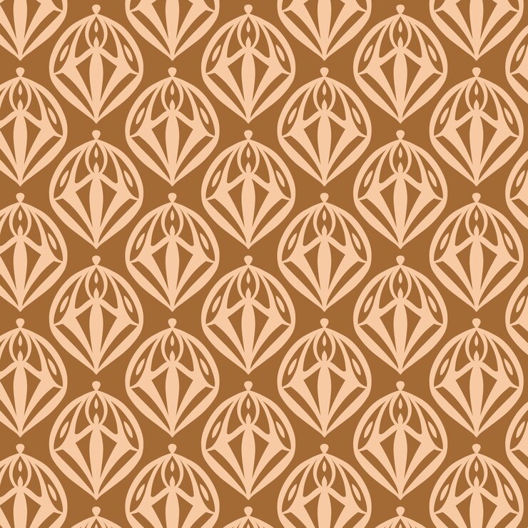Free Vector flat design art deco pattern illustration